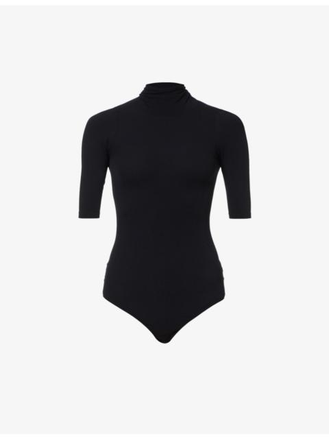 commando Ballet turtleneck stretch-woven body