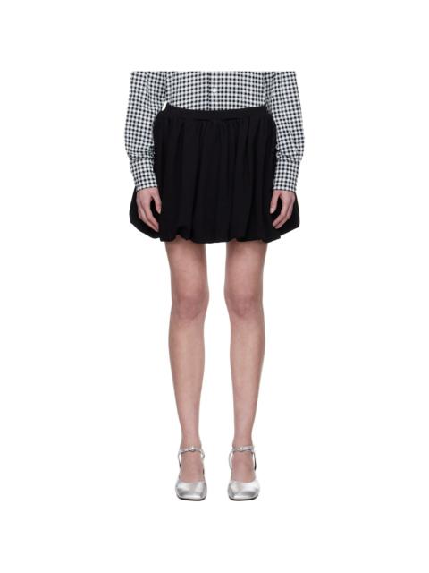 Marni Black Balloon Miniskirt