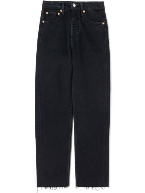 RE/DONE 70s Stove Pipe high-waisted jeans