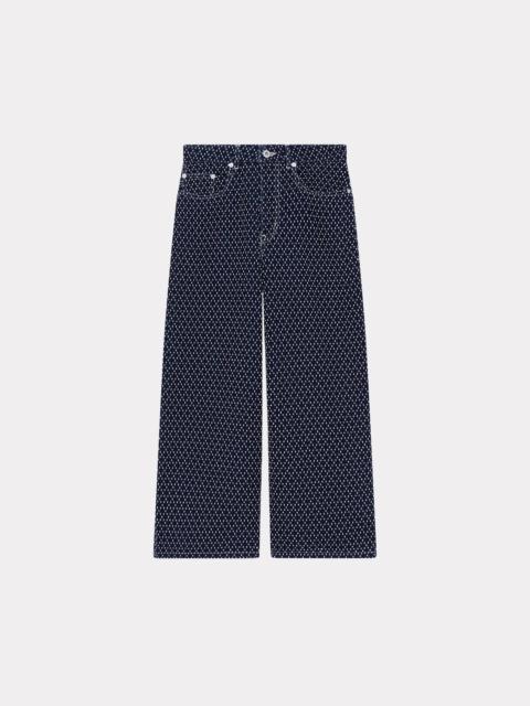 KENZO 'KENZO Sashiko Stitch" cropped jeans