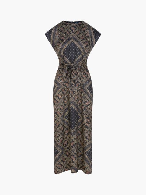 Hill House Home The Dris Dress - Carnaby Scarf Black