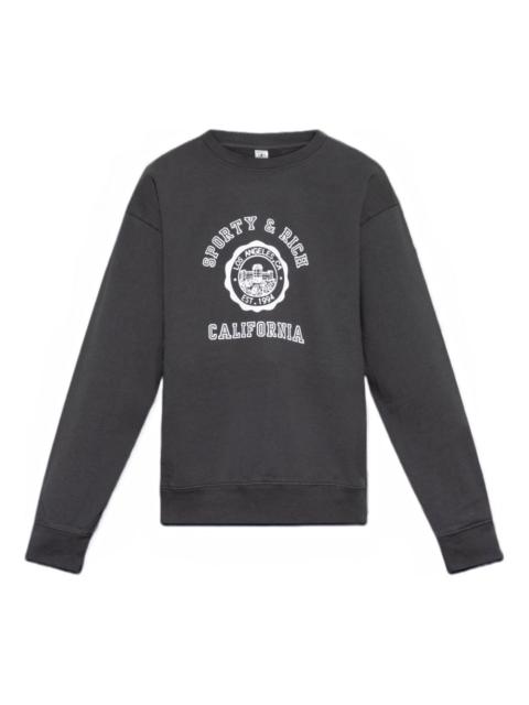 Sporty & Rich graphic crew neck top