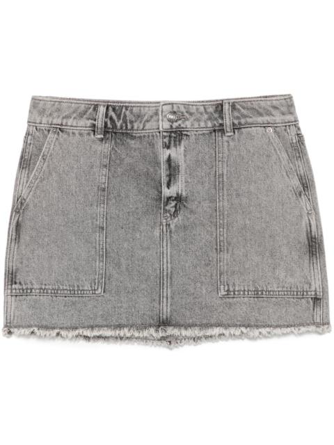 MICHAEL KORS denim mini skirt