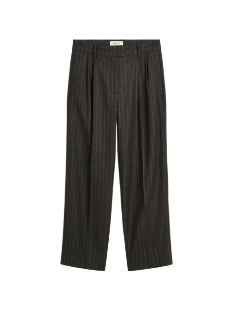 SKALL Harry pinstripe pleated trousers