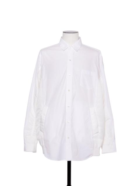 sacai Sponge Sweat x Nylon Twill Pullover
