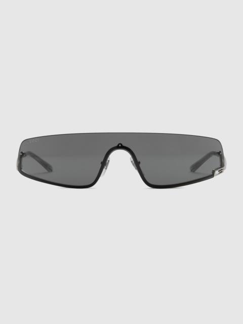 Mask-shaped frame sunglasses