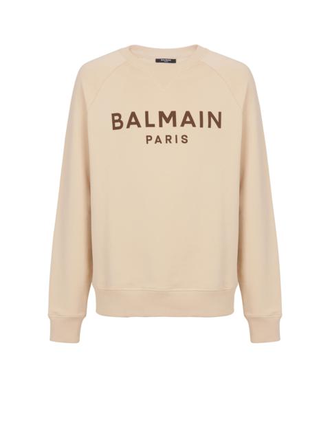 Balmain Paris printed sweatshirt