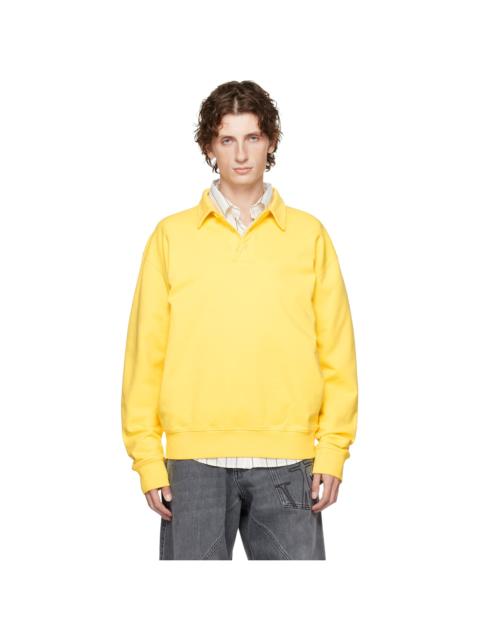 JW Anderson Yellow Rugby Polo