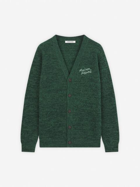 Maison Kitsuné MAISON KITSUNE HANDWRITING COMFORT CARDIGAN