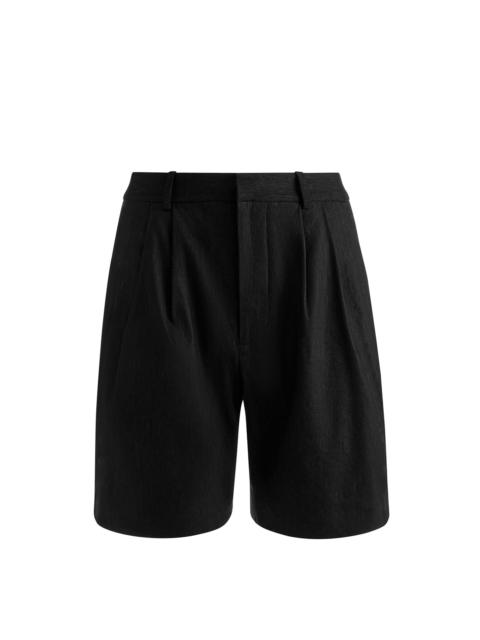 Alice + Olivia CONRY LINEN BERMUDA SHORT