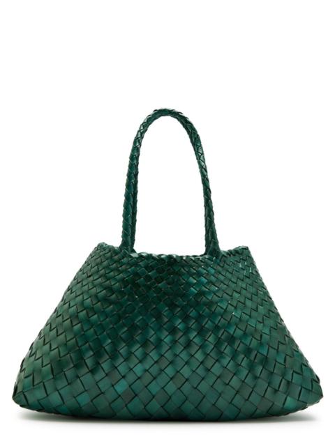 DRAGON DIFFUSION Dragon Diffusion Santa Croce Big Woven Leather Tote bag
