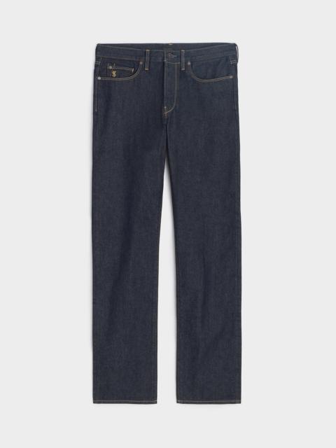 TODD SNYDER Straight Fit Jean in Indigo Rinse