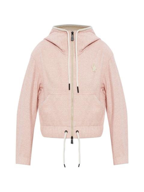 Moncler Grenoble logo-patch hoodie