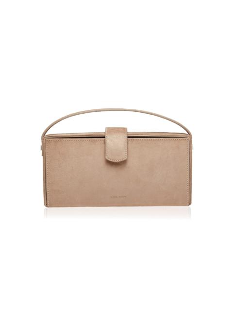 MAGDA BUTRYM Apolonia Suede Clutch brown