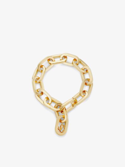 JIMMY CHOO JC Chain Bracelet
Gold-Finish Metal JC Chain Bracelet