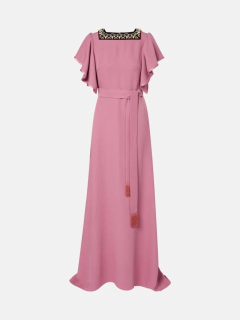 Valentino Cady Couture embellished belted gown