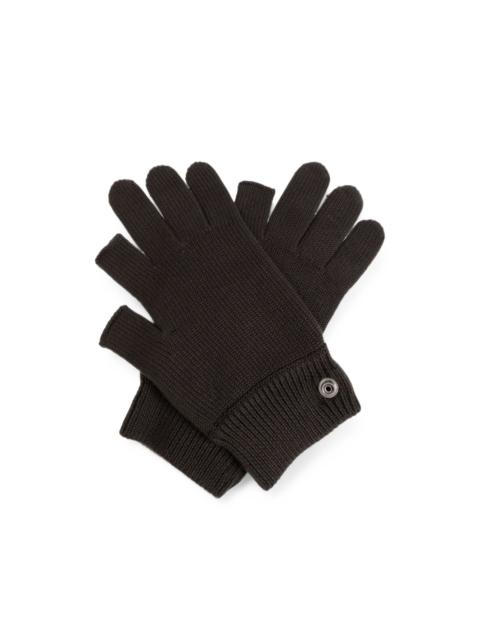 Rick Owens touchscreen gloves