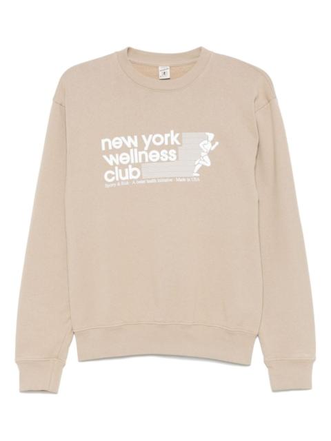 Sporty & Rich crew-neck sweatshirt