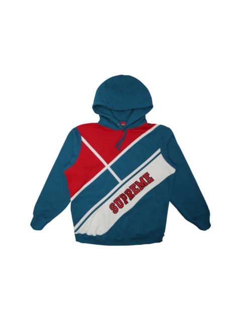 Supreme Supreme Diagonal Hooded Sweatshirt Dark Aqua