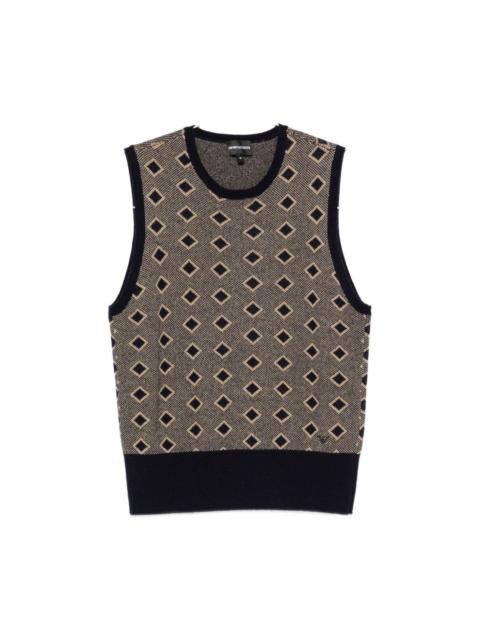 EMPORIO ARMANI Wool vest