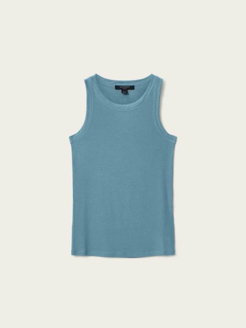 ALLSAINTS RINA CREW NECK SLEEVELESS TANK TOP