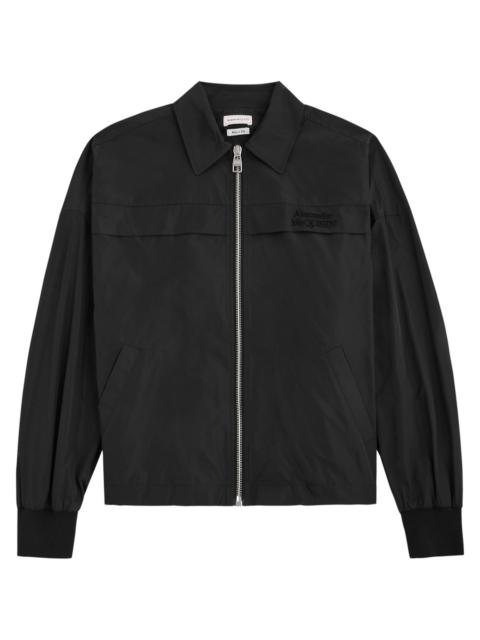 Alexander McQueen Alexander Mcqueen Logo-embroidered Shell Jacket
