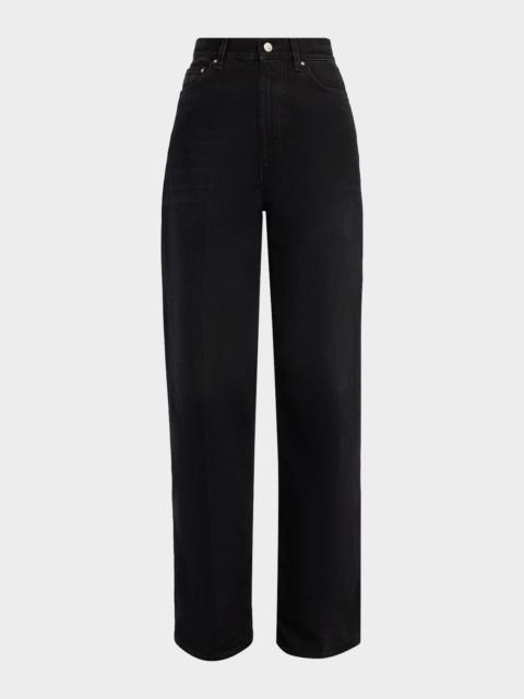 TOTEME Wide-Leg Organic Cotton Jeans