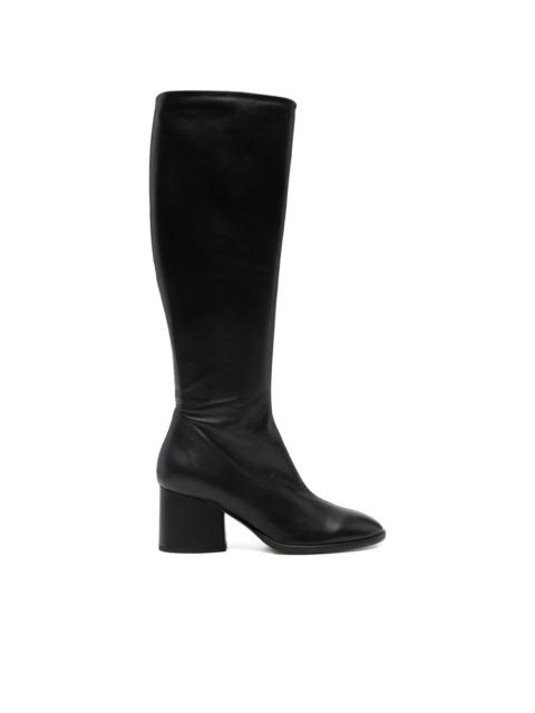 Aeyde Ariana nappa-leather block-heel boots