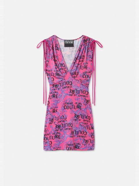 VERSACE JEANS COUTURE Logo Couture Mini Dress