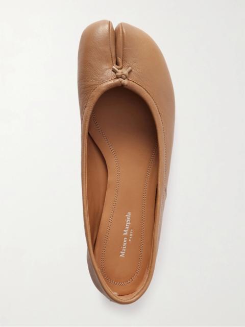 Maison Margiela Tabi Split-toe Leather Ballet Flats