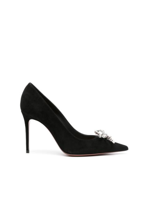 Rosie 95mm suede pumps