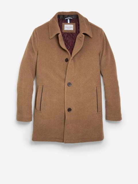 COLE HAAN Men's Wool-Blend Car Coat