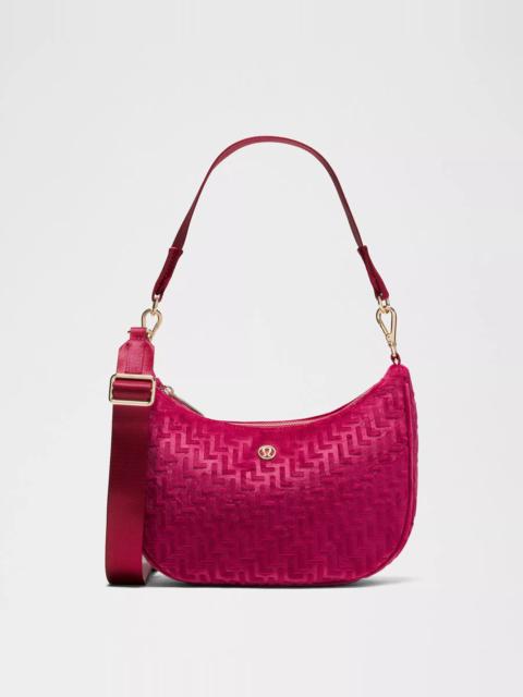 lululemon City Essentials Small Shoulder Bag 3L *L Monogram Velvet