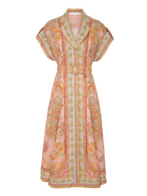 Zimmermann ACACIA MIDI SHIRT DRESS