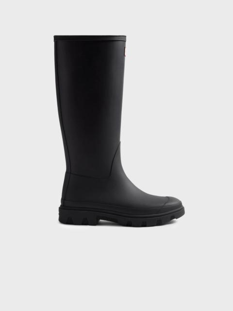 HUNTER Boots Unisex Downpour Tall Black