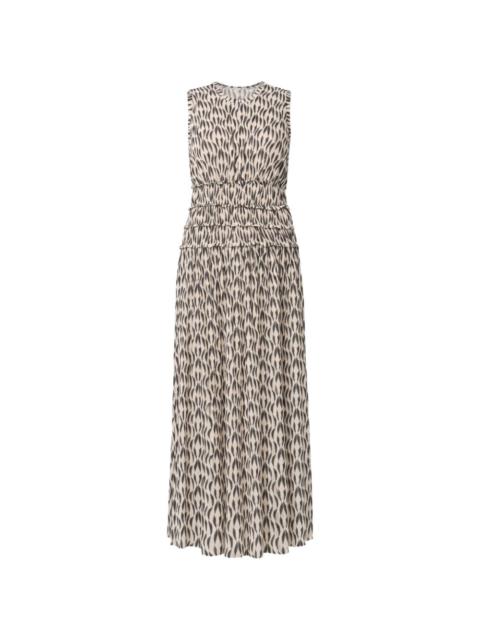 ULLA JOHNSON Kamaria smocked sleeveless dress