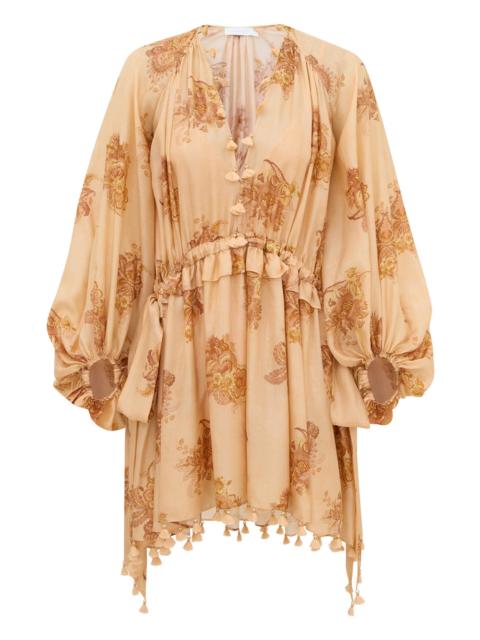 Zimmermann ECHO TASSEL MINI DRESS