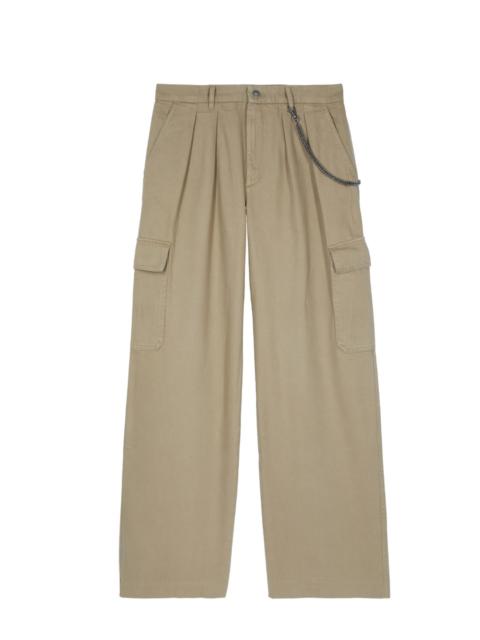 The Kooples BEIGE CARGO PANTS