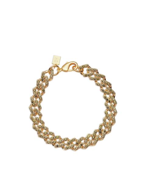 CRYSTAL HAZE crystal-embellished chain bracelet
