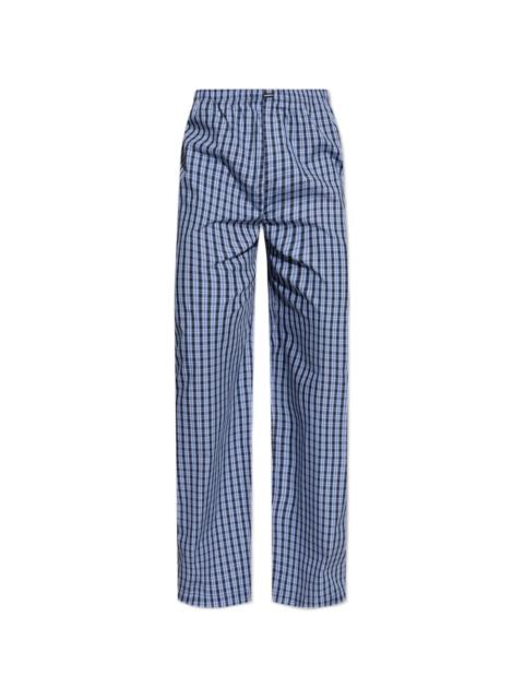 VETEMENTS check-pattern trousers