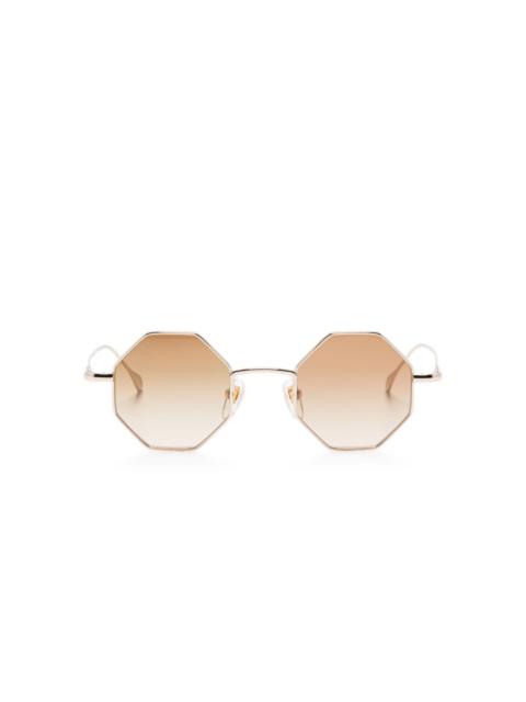 GUCCI geometric-frame sunglasses