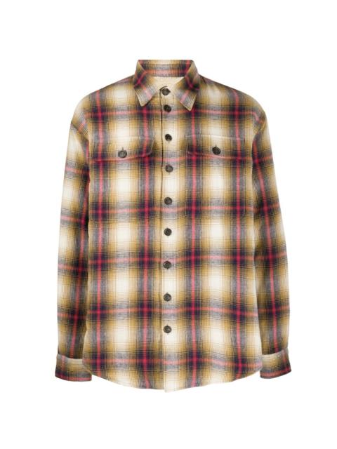 plaid shirt