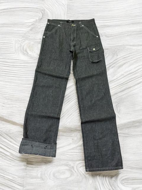 기타 브랜드 Japanese Brand × Pink House - Pink House Workwear Carpenter Rare Pocket Denim