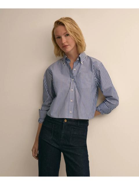 Brooks Brothers The Cropped Button-Down Shirt