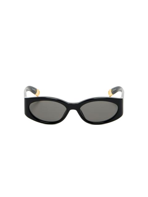 JACQUEMUS oval-frame sunglasses