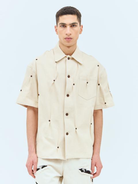 KUSIKOHC Multi Rivet Denim Shirt