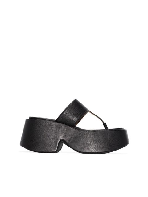 Marsèll flatform thong sandals