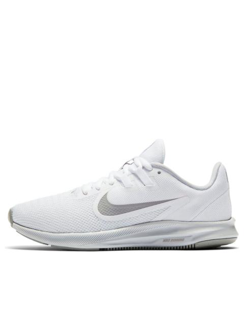 Nike (WMNS) Nike Downshifter 9 Low Tops Knitted White AQ7486-100