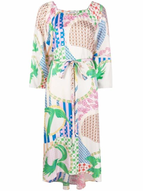 HENRIK VIBSKOV Birds print midi dress