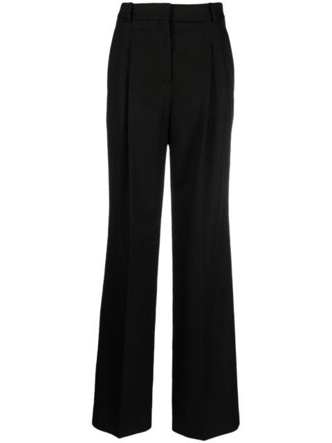 HUGO box-pleat high-waisted trousers